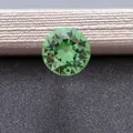 Olive green round brilliant cut zircon gemstone DIY jewelry accessory number 13 - 6.2MM / Olive Green (13#)
