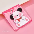Notas adhesivas de perro fresa en tonos rosas para niños de escuela 8x9cm - Perro Fresa