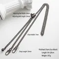 Adjustable gunmetal grey metal chain strap with gold ball buckle for crossbody bags - Gunmetal Polished Chain + Pineapple Grid Ball