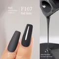 Vernis gel végétal F107 Shark Skin avec des finitions mate et brillante - F107 Peau de Requin