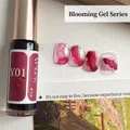 Dunkelmagenta Aquarell-Nagelgel Y01 in 8ml Flasche für Marmor-Effekt-Nailart - Smudge Liquid Y.01 (Y.01)