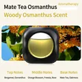 Black car air vent diffuser variant with osmanthus fragrance and wood notes - Mate Tea & Osmanthus [Woody Osmanthus Scent]