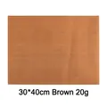 Tappetino da forno marrone 30x40cm riutilizzabile antiaderente con trama intrecciata - 30x40cm-20g-Marrone