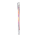 Rainbow gradient gel pen with purple orange and yellow swirl barrel 1.2mm tip - Pastel Style - Orange+Yellow+Purple