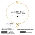 Collana a cuore bicolore oro e argento in acciaio inossidabile con misure dettagliate - Grande Anello Bicolore Oro e Argento