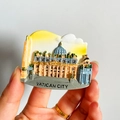 3D resin fridge magnet featuring St. Peter's Basilica Vatican City souvenir - (50) Vatican City Italy