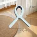 Light grey 13cm heavy duty plastic quilt clip with non-slip pads for windproof drying - Large - Blue