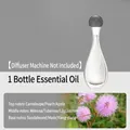 Single 10ml essential oil refill in a teardrop glass bottle for automatic diffusers - Hilton Essential Oil 1 Bottle