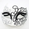 Horn Painted Black Silver
