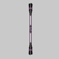 Symmetrische spinning pen voor beginners in zwart en paars met gebalanceerde punten - Paars
