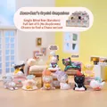 Cat PAI crystal stone blind box figurines for desktop decor 8-piece assorted gift set - Meow Words Energy Crystal Full Set Box - 8 Pcs