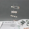 Transparenter S-förmiger Acryl-Organisator für Perlen- und Strass-Haarklammern im Set - Transparent