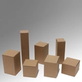Corrugated cardboard packaging boxes in brown for creative fruit scented candles - Default Corrugated Box Packaging