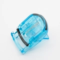 Portable mini plastic eyelash curler in blue with spring professional tool - OPP Bag / Transparent Blue