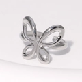 Silver Hollow Butterfly Style (JR339-S7)