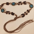 170cm / Blaues Oval