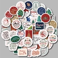 50 simpatici adesivi natalizi a fumetti per scrapbooking e decorazioni fai da te - 50 Pezzi Adesivi Natalizi