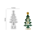 DIY kerstboom siliconen mal met standaard voor handgemaakte hars tafeldecoraties maken - Kerstboom