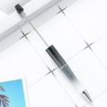 DIY beadable ballpoint pen featuring a grey and black starry gradient with glitter - Pearl Gradient Black