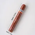 Décoration de gâteau en forme de cigare avec étiquette Cohiba, 13,7 cm par 1,9 cm - Cigare de simulation en plastique