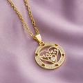 Round Heart MAMA Gold