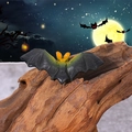 Mini figurine de chauve-souris en résine noire pour décoration d'Halloween - Style N Chauve-souris Noire