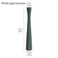 Vaso nordico minimalista in ceramica spazzolata verde scuro, altezza 51cm elegante - HP332 Verde Chiaro Alto