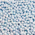 Luminous light blue 8-12mm round mabe beads with iridescent luster for DIY jewelry making - 05-Blue / 8mm (sold Per Piece)