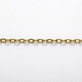 Collana a catena dorata in acciaio inossidabile 40cm accessorio fai da te gioielli - 1.3mm (40+5cm) / Oro