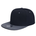 M (56-58cm) Black Top Dark Grey Brim