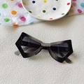 Oversized butterfly cat-eye sunglasses with grey gradient lenses and two-tone frames - Black Frame Transparent Grey
