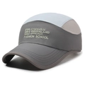 Berretto da baseball in mesh traspirante grigio e blu con ricamo Stockholm - Regolabile / Grigio e Blu