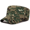 Berretto militare con motivo mimetico digitale a pixel verdi per attività all'aperto - Stile Adulto (54-59cm) / Mimetico Digitale Verde