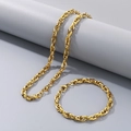 6mm Gold Bracelet 20CM