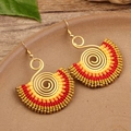 F10 Fan-shaped Red Gold