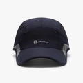Berretto da baseball blu scuro ad asciugatura rapida con mesh traspirante e riflettente - Regolabile / Blu navy