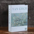 Vintage Buchattrappe mit Van Gogh Mandelblüten Motiv großes Modell 30x21.5cm Deko - Simulationsbuch / L / Mandelblüte