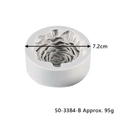Peony flower silicone mold for handmade candles and soap, 7.2cm diameter design - Medium / Gray