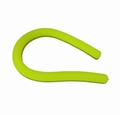 Fluorescent green stretchy stress relief noodle toy made of flexible soft TPR material - Yellow