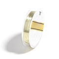 Detail of 0.3mm gold plated copper wire on spool for DIY jewelry making and beading - 0.3mm / Light Gold (Tarnish Resistant)