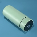 Smart 316 stainless steel vacuum flask in mint green with LED temperature display - 320ml / Light Green
