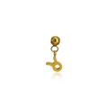 18K vergoldeter Stier-Sternzeichen-Anhänger aus Edelstahl für DIY-Schmuck - Stier / Gold