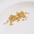 Cylindrical 14K gold filled crimp beads for DIY jewelry making and wire finishing - 18K Color Retention Crimp Tube