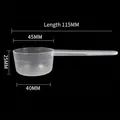 Translucent 30ml measuring spoon with scale marks and long handle for baking - 30ml With Scale Bulk