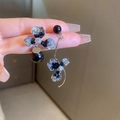 41# Asymmetric Cool Tone Petal Round Bead Style