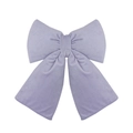 Grande fiocco in tessuto lavanda fatto a mano per matrimoni e decorazioni festive - 12.5*14cm / Viola