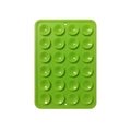 Bright green silicone phone suction cup mount with 24 grippy suckers and rectangular shape - Thickened Style (24-Suction Cup) / Green