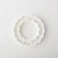 Mini-Ring-Plätzchenform aus weißem Kunststoff für DIY-Weihnachtskekse und Backen - E404 Weihnachtskranz 10cm