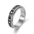 US 5 / 6mm Wide - Sun Moon Star