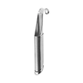 Stainless steel tea infuser pipe with fine mesh filter and hook for mugs - Pipe Shaped Tea Strainer